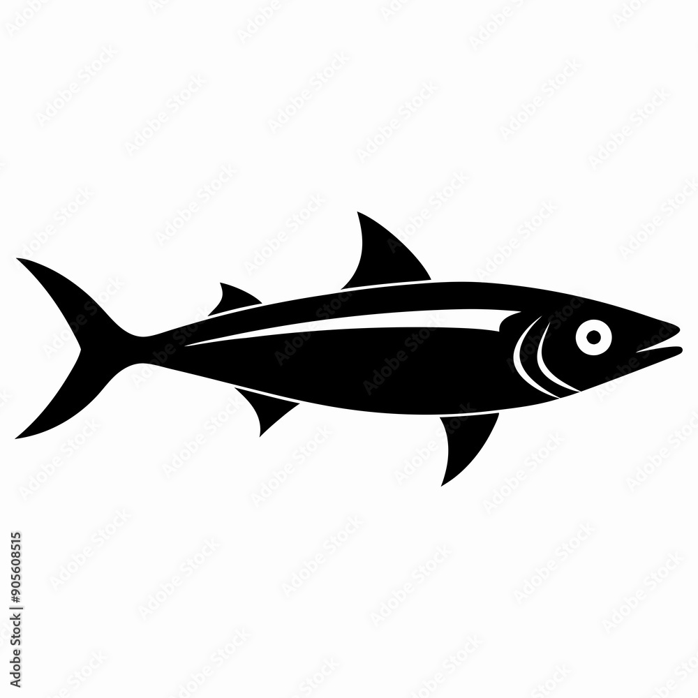 Anchovy Black silhouette Anchovy Black silhouette