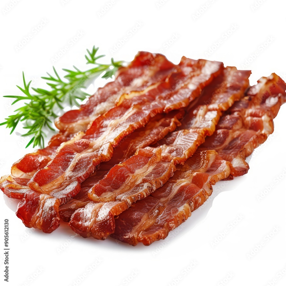 Medium shot of Bacils, isolated on a white background, bright and vivid tonality Medium shot of Bacils, isolated on a white background, bright and vivid tonality
