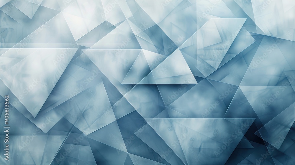 Abstract background with light blue and white geometric shapes. Abstract background with light blue and white geometric shapes.