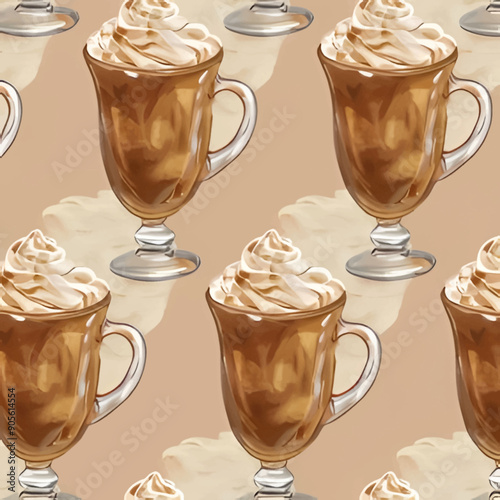 Whipped Cream Coffee Beverage