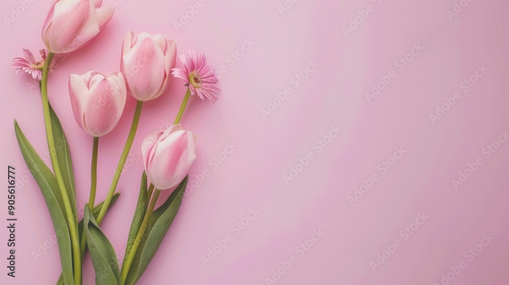 women's day mockup with empty space, minimalism, pastel colors, flat style women's day mockup with empty space, minimalism, pastel colors, flat style