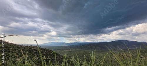 clouds over high desert