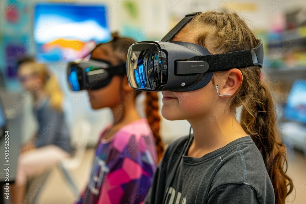 Elementary Students Using VR Headsets for an Interactive Sign Language Learning Experience Elementary Students Using VR Headsets for an Interactive Sign Language Learning Experience