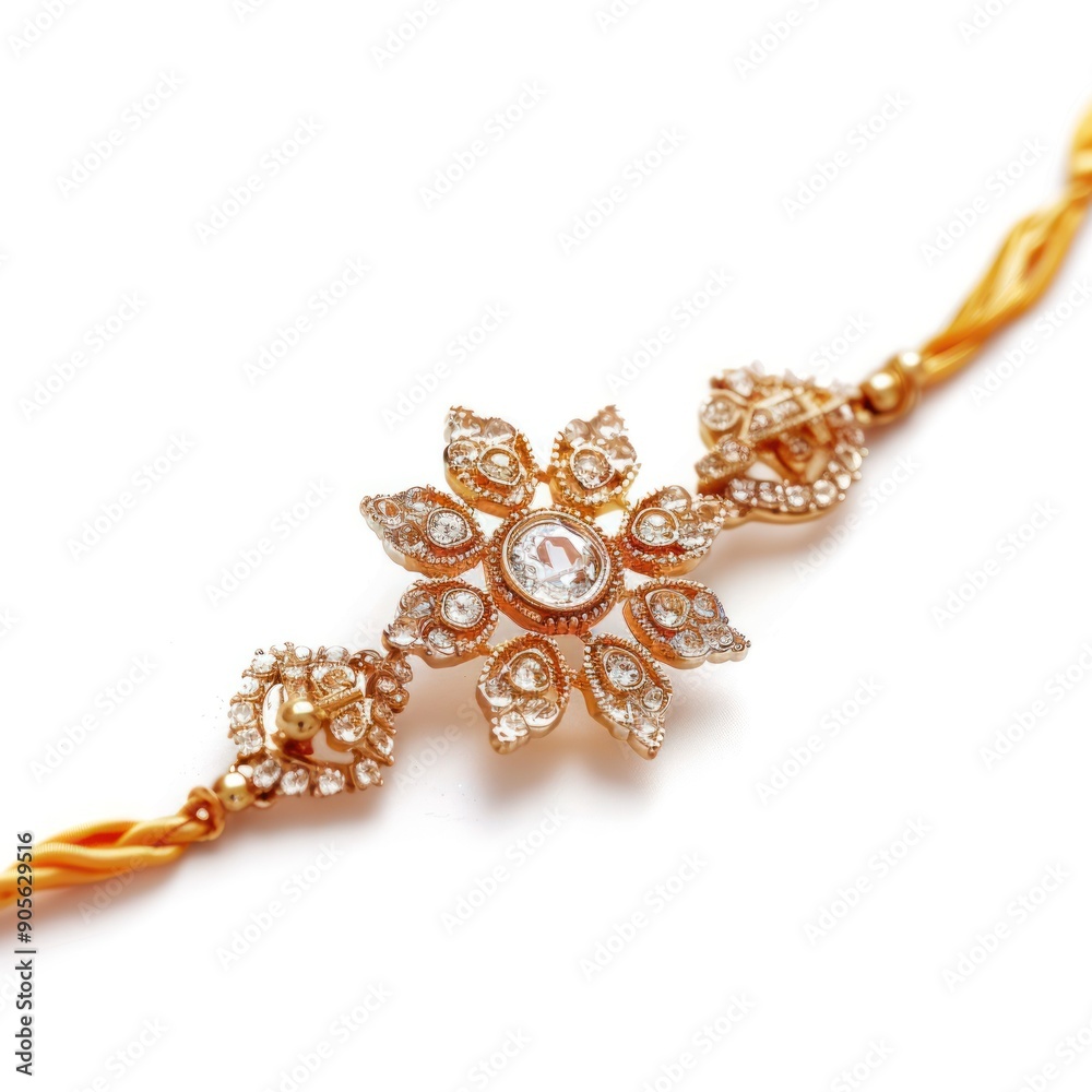 Traditional wristband or rakhi on white background. raksha bandhan concept. Traditional wristband or rakhi on white background. raksha bandhan concept.