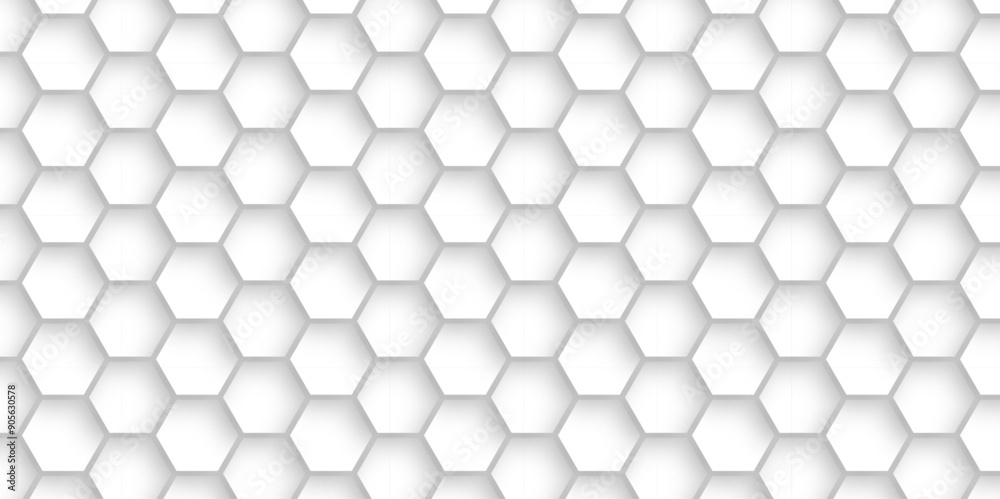 Vector abstract hexagonal futuristic geometric backdrop White background and embossed hexagon , honeycomb white hexagon concept design abstract technology vector background, or wallpaper. Vector abstract hexagonal futuristic geometric backdrop White background and embossed hexagon , honeycomb white hexagon concept design abstract technology vector background, or wallpaper.