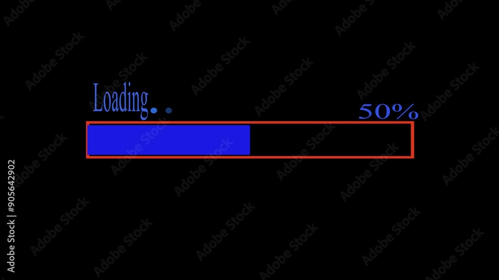 loading animation blue color video loading animation blue color video