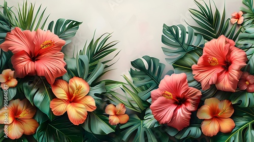 A colorful bouquet of flowers with a green background. The flowers are pink and yellow, and they are arranged in a way that creates a sense of movement and life. Scene is cheerful and vibrant
