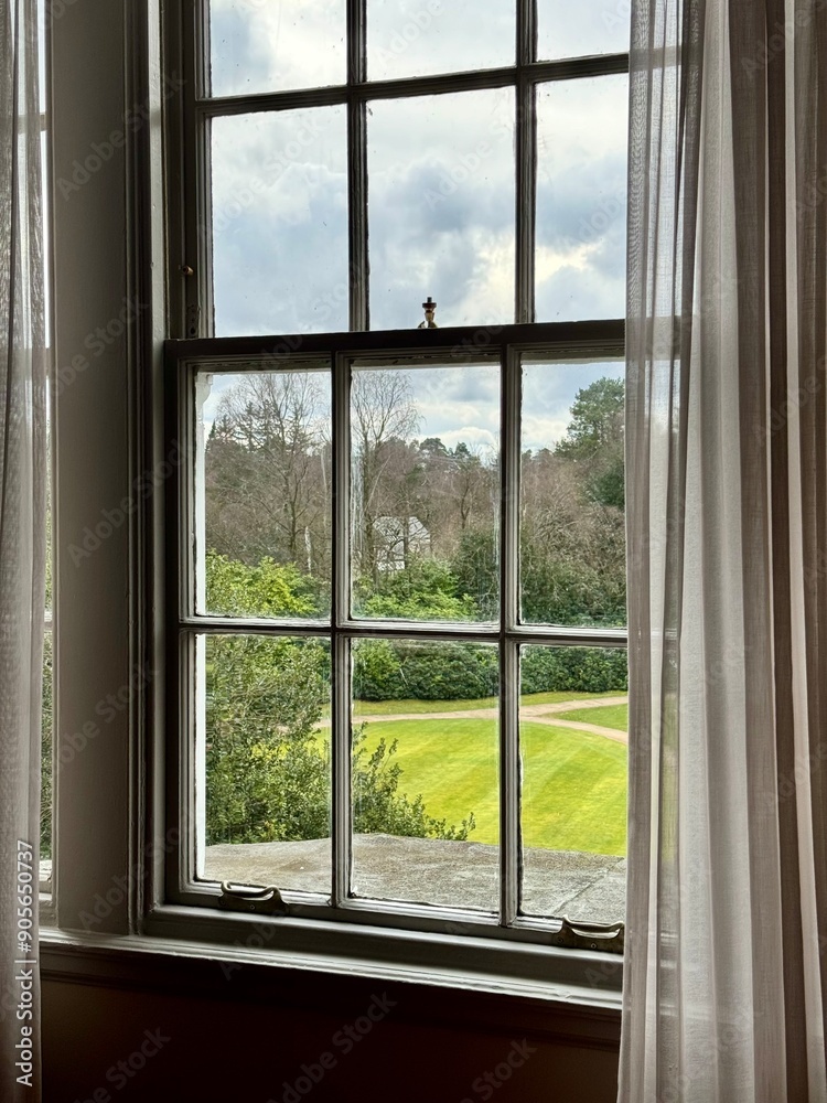 Naklejka premium window with a view