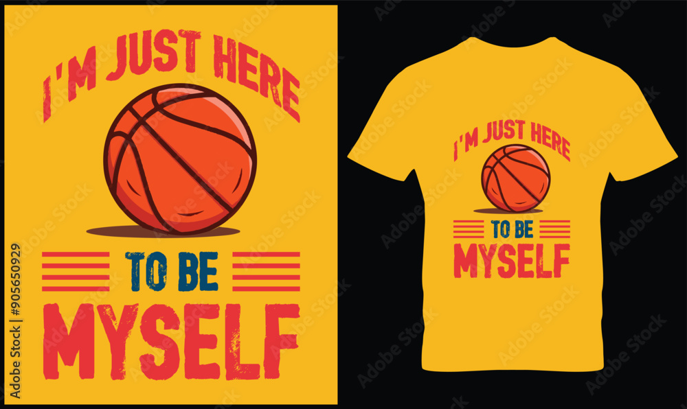 Basketball t-shirt design vector graphic.
Basketball t-shirt design vector graphic.