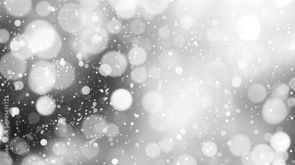 Contemporary White Bokeh Background Design Template for Various Media Contemporary White Bokeh Background Design Template for Various Media