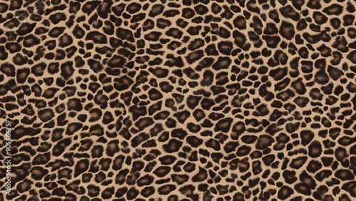  leopard hairy background design, realistic fur texture