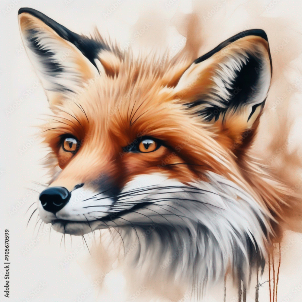 red fox cartoon red fox cartoon