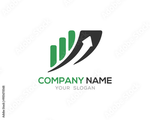 
Business and finance creative symbols set. Global banking, stock marketing abstract business logo concept. Growth arrow, success, increase icons. 
Corporate identity logotypes, company graphic