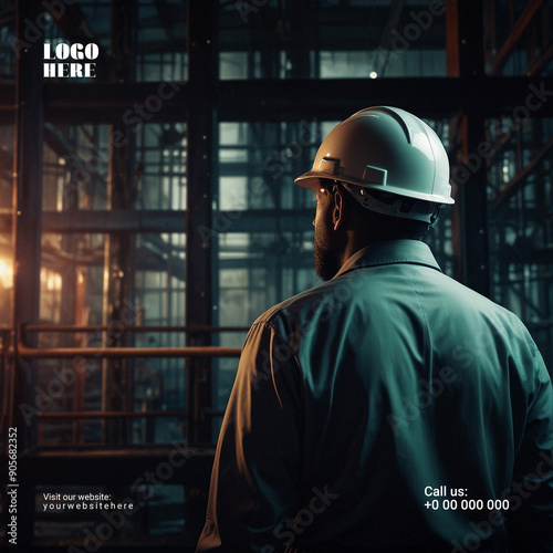  Happy labor day special social media post banner template