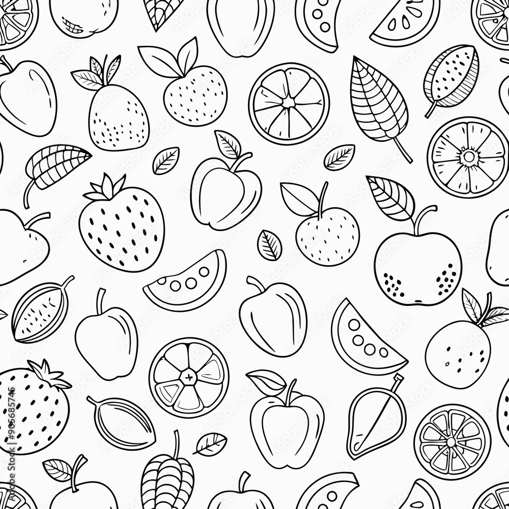 Seamless floral repeat pattern Seamless floral repeat pattern