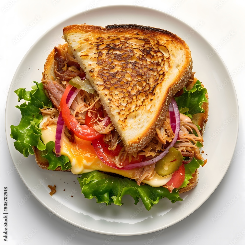 Delicious Pulled Pork Sandwich Delicious Pulled Pork Sandwich