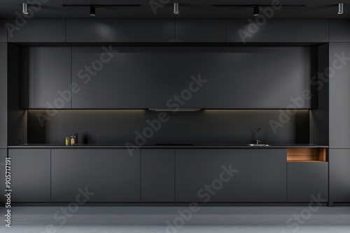 modern kitchen interior