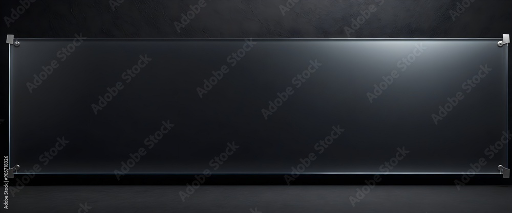 A professional banner with a dark, textured background and a large, smooth, translucent rectangle in the center for clear, legible text or branding, Multiple variations available A professional banner with a dark, textured background and a large, smooth, translucent rectangle in the center for clear, legible text or branding, Multiple variations available
