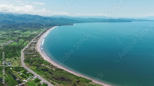 Aerial View of San Blas Bay, Riviera Nayarit. Mexico