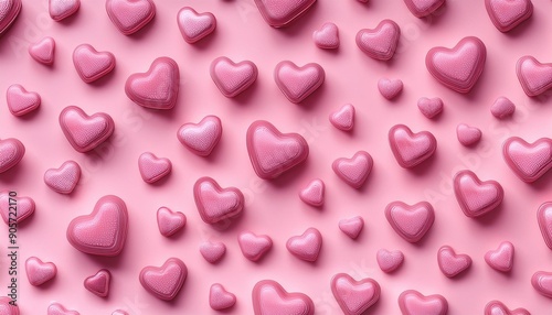 sweet heart pink candy seamless pattern cute weetheart candies for valentines day