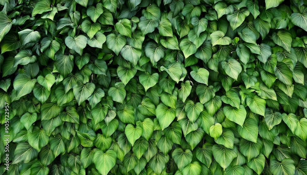 wall covered in green leafs green plant wall foliage pattern for background wall covered in green leafs green plant wall foliage pattern for background
