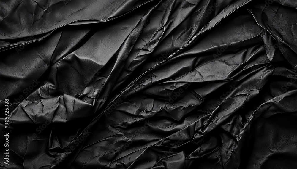 textured black paper with rough wrinkled lines crumpled black paper background textured black paper with rough wrinkled lines crumpled black paper background