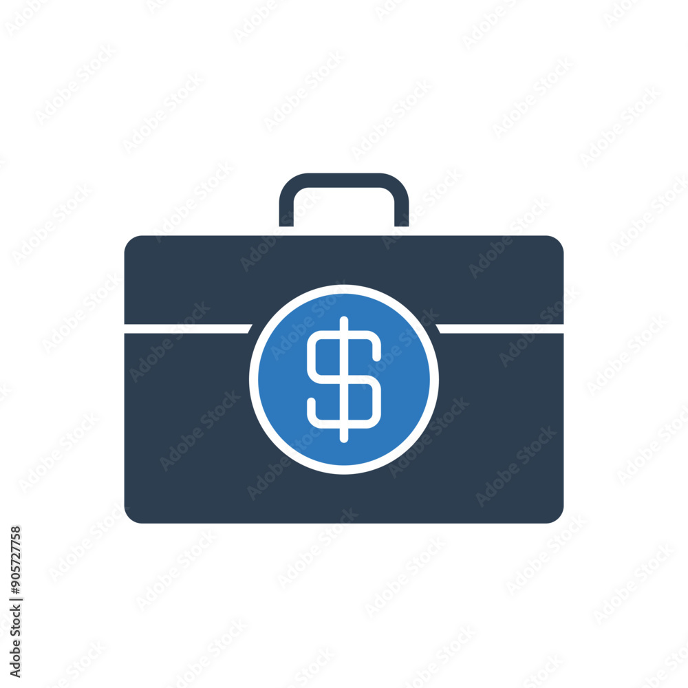 Investment Briefcase Icon Sign Symbol Investment Briefcase Icon Sign Symbol