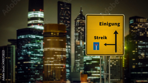 Signposts the direct way to Agreement versus Strike