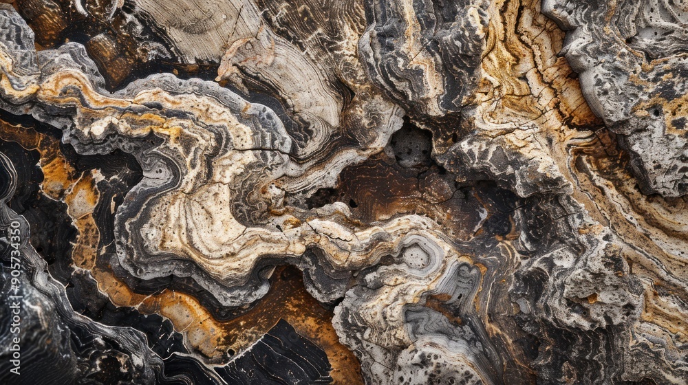 Abstract Pattern of Petrified Wood Abstract Pattern of Petrified Wood