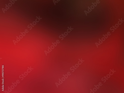 The intensity of the red gradient blending smoothly. The warmth as dark red transitions to light red in this gradient.