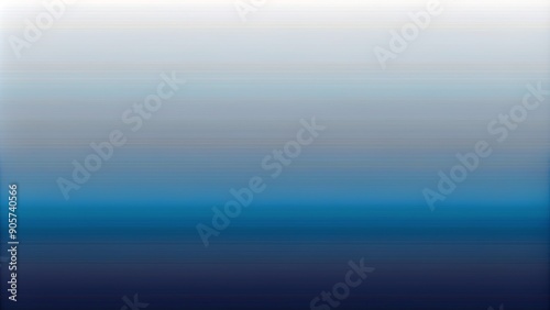 Abstract Gradient Blue Horizon, Digital Art, Abstract Background, Digital Painting, Horizontal Stripes