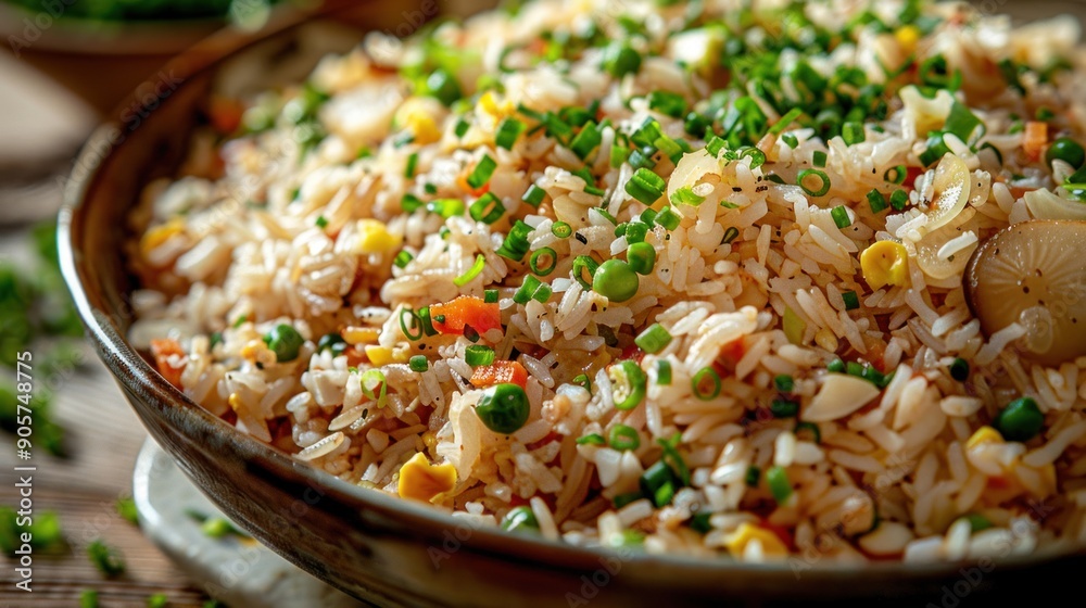 Close-up of Delicious Fried Rice Close-up of Delicious Fried Rice