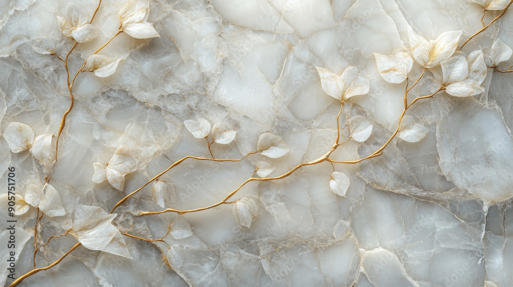 Naklejka premium Creative granite stone ceramic art for wall interior and exterior backdrop design.