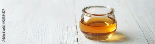 A Close-up of a Glass Jar F...