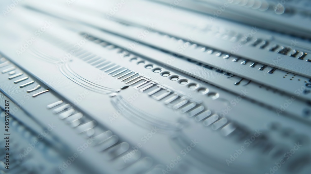 High contrast, soft lighting, white background, detailed shot of a library card, educational theme, copy space High contrast, soft lighting, white background, detailed shot of a library card, educational theme, copy space