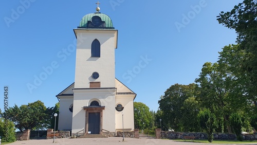 Sweden. Ljung's church is a church building in Ljung in the Diocese of Linköping. It is the parish church in Vreta Kloster's parish and is located about four km northwest of Ljungsbro.  photo