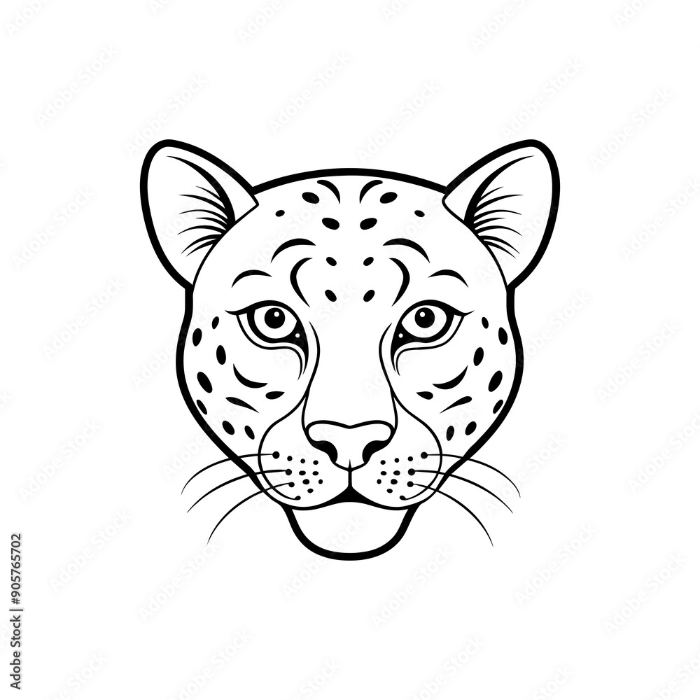 vector illustration of tiger head vector illustration of tiger head