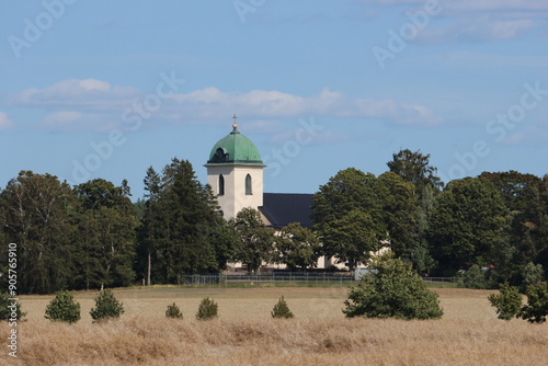 Sweden. Ljung's church is a church building in Ljung in the Diocese of Linköping. It is the parish church in Vreta Kloster's parish and is located about four km northwest of Ljungsbro.  photo