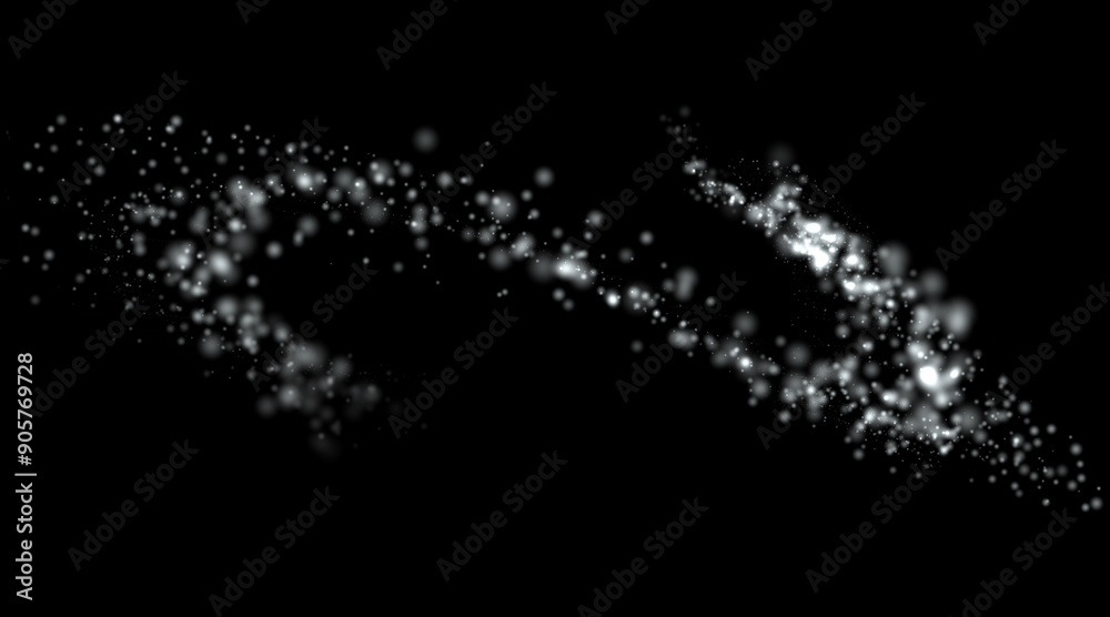 Bright white lights, round in shape and transparent. A cluster of shining holiday lights arranged in a careless line Bright white lights, round in shape and transparent. A cluster of shining holiday lights arranged in a careless line