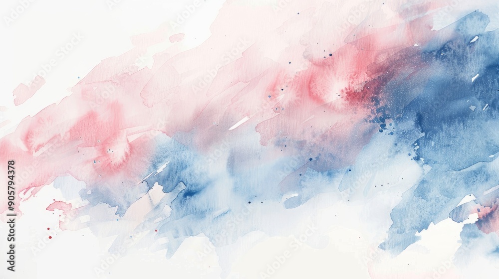 Minimalistic design with copy space for text using paper watercolors and brush Minimalistic design with copy space for text using paper watercolors and brush