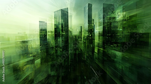 Abstract Green City