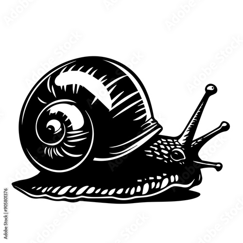 Snail Vector Illustration