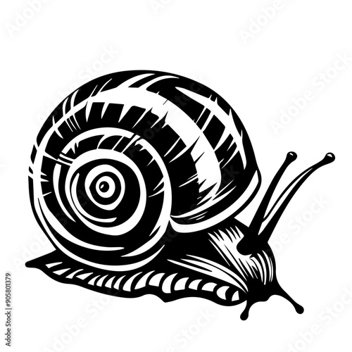 Snail Vector Illustration
