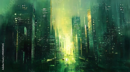 Abstract Green City