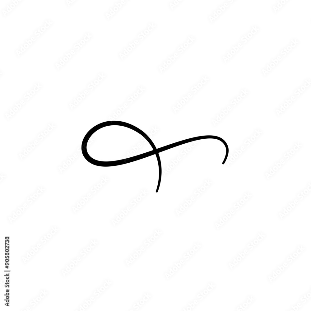Hand drawn flourishes, swirls, decorative elements vector Hand drawn flourishes, swirls, decorative elements vector