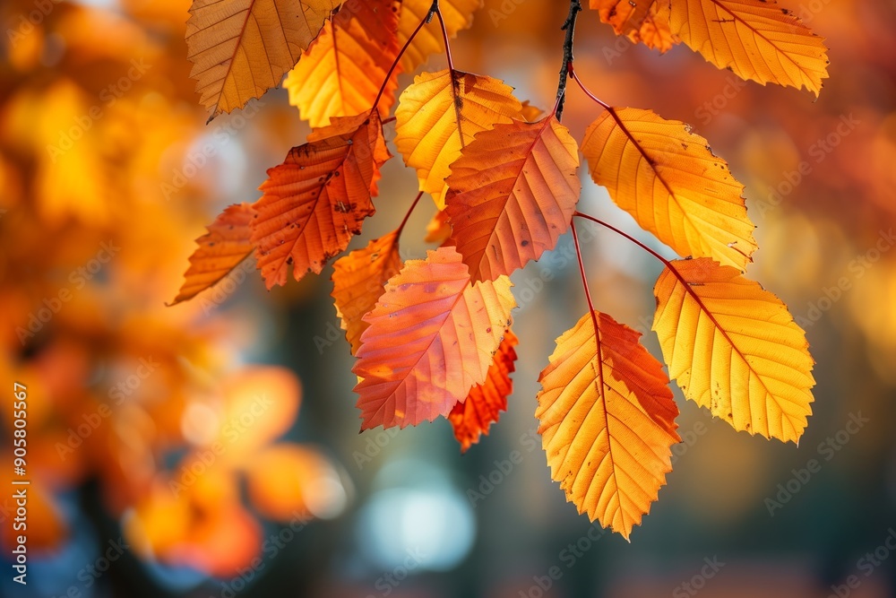 Vibrant Autumn Leaves Dancing in a Colorful Park Backdrop Vibrant Autumn Leaves Dancing in a Colorful Park Backdrop