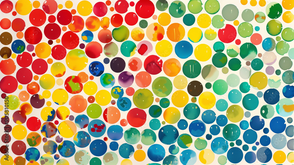 Colorful dot wallpaper Colorful dot wallpaper