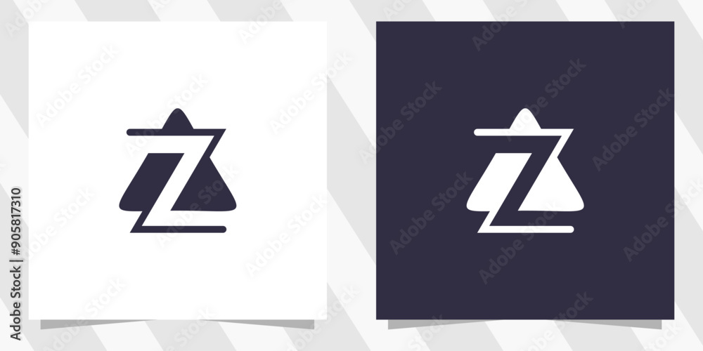 Fototapeta premium letter z logo design vector