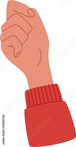Human Hand Holding Something