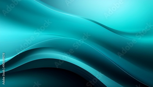 abstract banner banner design of dark cyan gradient gradient generative ia photo